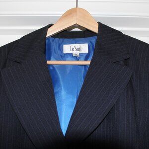 Le Suit Women's Navy Pants Suit 18